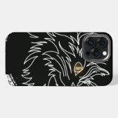 Süßes Katzenliebhaber-Design iPhone Hülle (Rückseite (Horizontal))