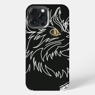 Süßes Katzenliebhaber-Design iPhone 13 Pro Max Hülle