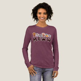 Süßes Katzenpfoten-T-Shirt-Design Tri-Blend Shirt