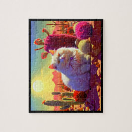 Süßes Katzenpuzzle für Katzenliebhaber Puzzle