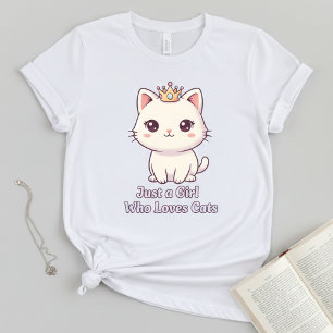 Süßes Katzenshirt für Frauen, Geschenk für Katzenl T-Shirt