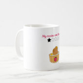 Süßes Kawaii-Capybara-Cartoon-Design Kaffeetasse (Vorderseite Links)