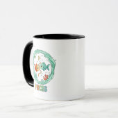 Süßes Kawaii Fische-Sternzeichen Tasse (Vorderseite Links)