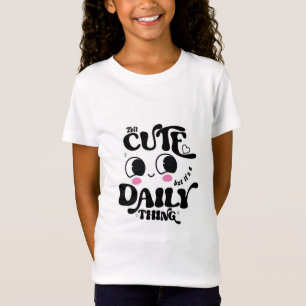 Süßes Kawaii Grafik-T-Shirt für Mädchen T-Shirt