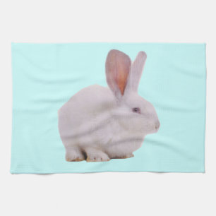 Süßes Kawaii-Hasen-Kaninchen Küchentuch