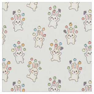 Süßes Kawaii-Kaninchen Stoff
