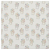 Süßes Kawaii-Kaninchen Stoff (Muster)