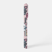 "Süßes Kawaii-Kätzchen-Muster iPhone 16 Pro Hülle. Hülle (Rechte Seite)