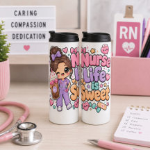 Süßes Kawaii-Krankenschwester-Leben ist süß