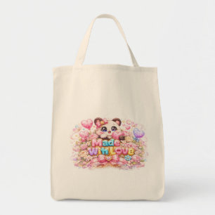 Süßes Kawaii-Mit-Liebe-Gemachtes-Katzen-Name-Paste Tragetasche