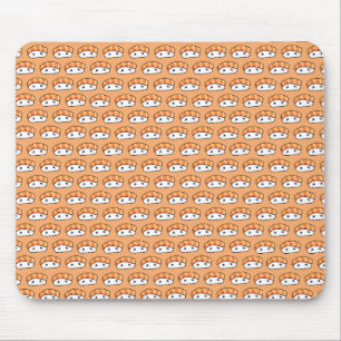 Süßes Kawaii-Nigiri-Sushi nahtloses Muster Mousepad
