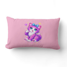 Süßes Kawaii-Regenbogen-Kätzchen-Funkelherz-Design
