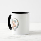 Süßes Kawaii-Widder-Sternzeichen Tasse (Vorderseite Links)