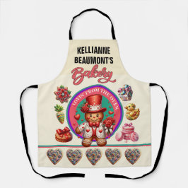 Süßes Keks aus Liebe Schürze