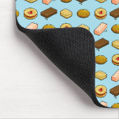 Süßes Keks-Muster- Geschenk für Keks-Liebhaber Mousepad (Ecke)