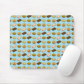 Süßes Keks-Muster- Geschenk für Keks-Liebhaber Mousepad (Mit Mouse)