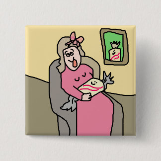 Süßes Kind meines Abzeichens Button