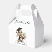 Süßes Kindergarten-Abschluss-Hasen-Design Geschenkschachtel (Vorderseite)