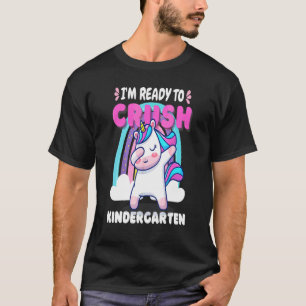 Süßes Kindergarten-Einhorn Zurück zur Schule T-Shirt