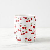 Süßes Kirschenmuster Kaffeetasse (Mittel)