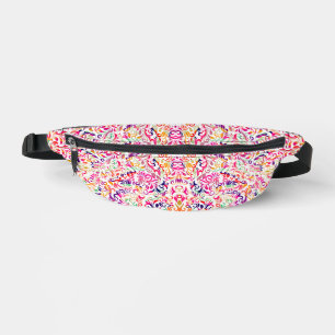 Süßes klassisches bunter Blumenmuster Bauchtasche