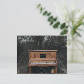 Süßes Klavier Postkarte (Stehend Vorderseite)