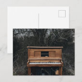 Süßes Klavier Postkarte (Vorne/Hinten)