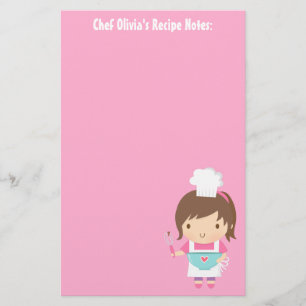Süßes kleines Chef-Bäcker-Mädchen-Rezept