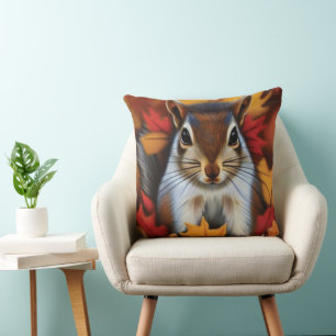 Süßes kleines Eichhörnchen-Wurfkissen Kissen