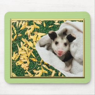 Süßes kleines Opossum-Baby Mousepad