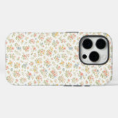 Süßes kleines wildes Blumen nahtloses Muster Case-Mate iPhone Hülle (Rückseite (Horizontal))