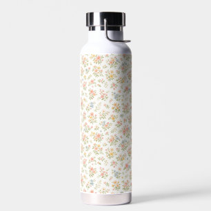 Süßes kleines wildes Blumen nahtloses Muster Trinkflasche