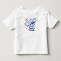 Süßes Koala-Regenbogen-Kawaii-Shirt