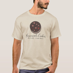 Süßes Koch Geschäft Bäckerei Logo T-Shirt
