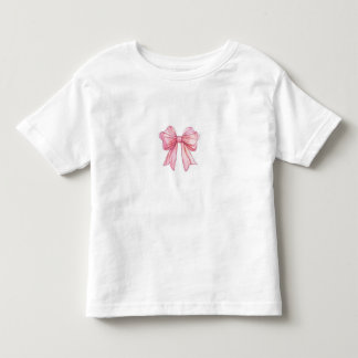 Süßes Koketten-Schleifen-T-Shirt für Kleinkinder Kleinkind T-shirt