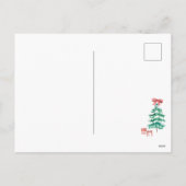 Süßes komplett weißes Weihnachten (Rückseite)