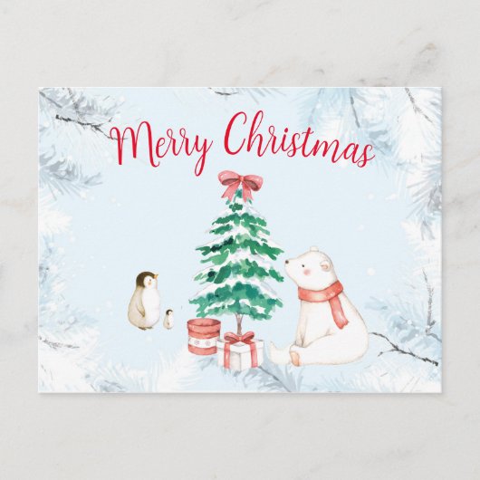 Süßes komplett weißes Weihnachten (Vorderseite)