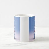 Süßes königliches Maskottchen Kaffeetasse (Mittel)