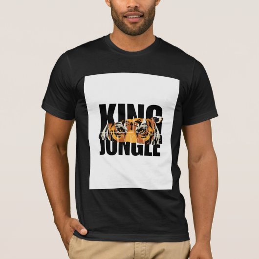 Süßes Königslöwendesign T-Shirt (Vorderseite)