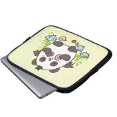 Süßes Krapfen-Party! Laptopschutzhülle (Vorne Knopf)