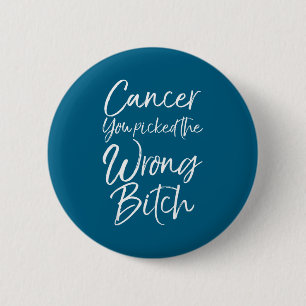 Süßes Krebsgeschenk Krebs, den du falsch gewählt h Button
