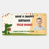 Süßes Krokodil-Geschenk Banner (Horizontal)