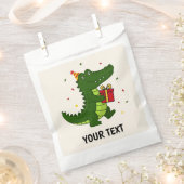Süßes Krokodil-Geschenk Geschenktütchen (Ausgeschnitten)