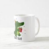 Süßes Krokodil-Geschenk Kaffeetasse (VorderseiteRechts)