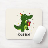 Süßes Krokodil-Geschenk Mousepad (Mit Mouse)