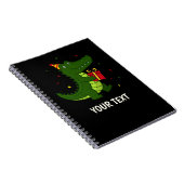 Süßes Krokodil-Geschenk Notizblock (Rechte Seite)