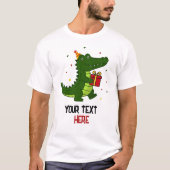 Süßes Krokodil-Geschenk T-Shirt (Vorderseite)
