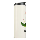 Süßes Krokodil-Geschenk Thermosbecher (Nach links gedreht)