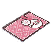 Süßes Kuchen-Geschäfts-Notizbuch Notizblock (Linke Seite)