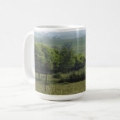 Süßes Kuh auf dem Feld Kaffeetasse (Vorderseite Links)